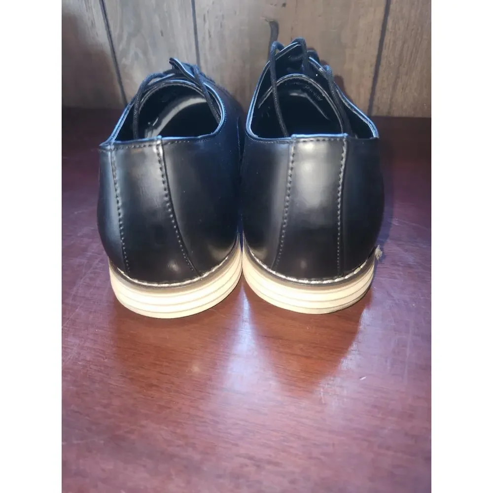 Vostey Milan Black Oxford Dress Shoes Men's Size 13 New With Tags